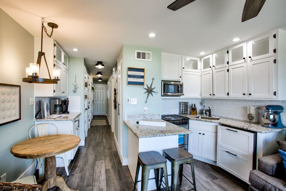 Open concept living/kitchen area! 
