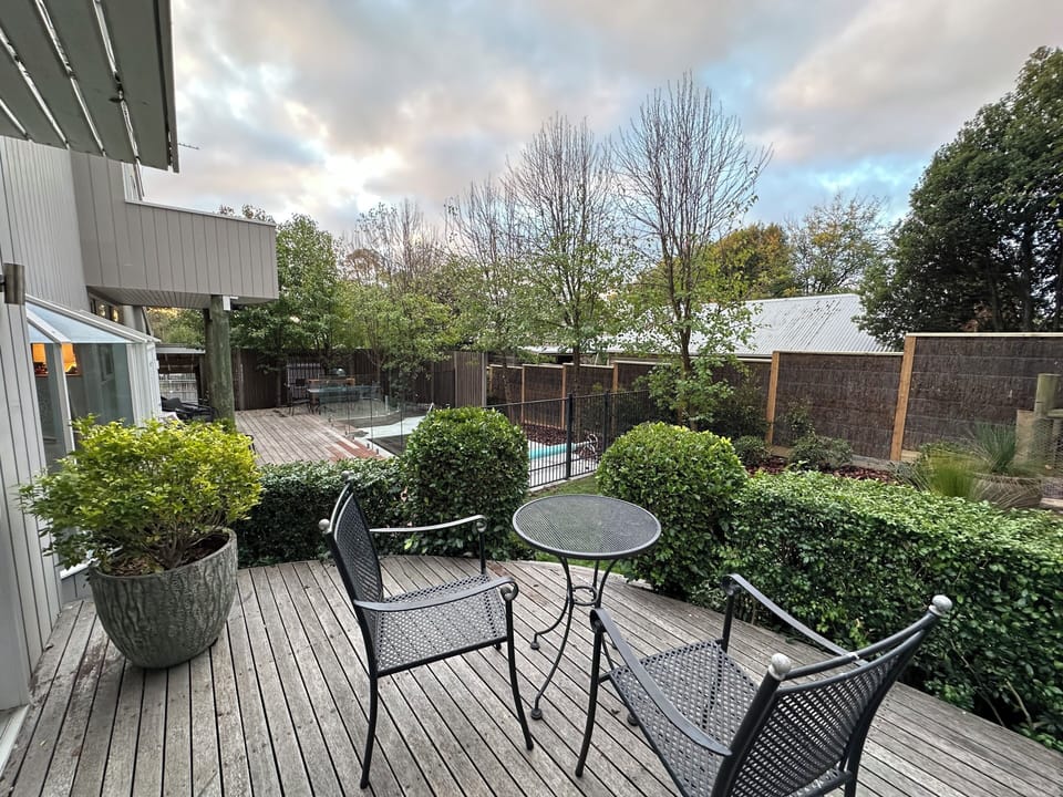 Upper terrace view