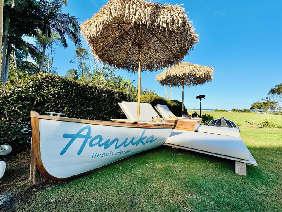 Aanuka Beach Garden Area