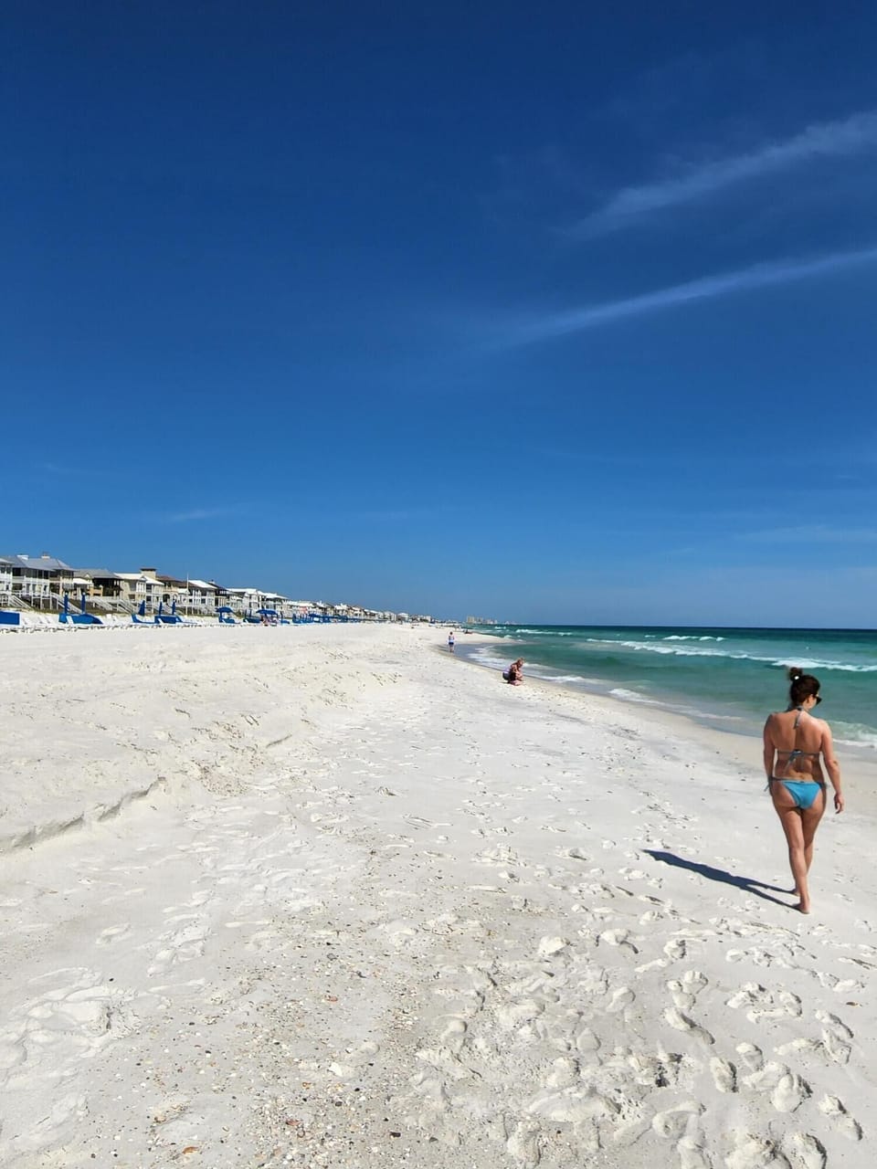 Beautiful beach to stroll