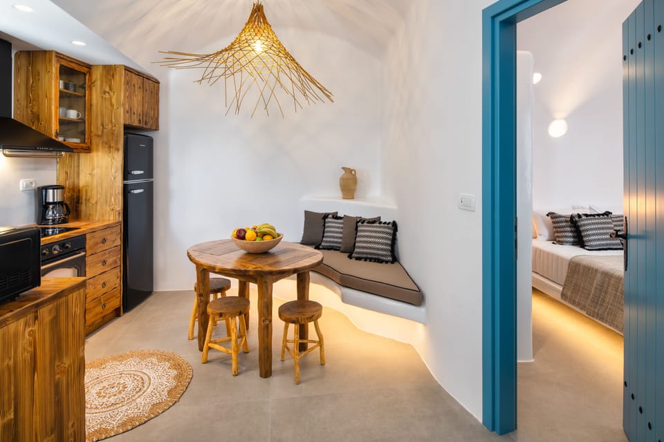 Villa, 2 Bedrooms | Private kitchen | Coffee/tea maker, fridge, microwave, electric kettle