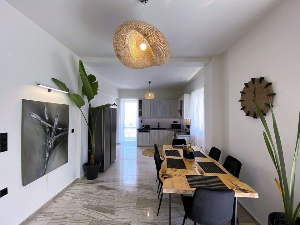 Dining area of Modern apartment,3 bedrooms,Next to all amenities,Missiria,Rethymno,Crete