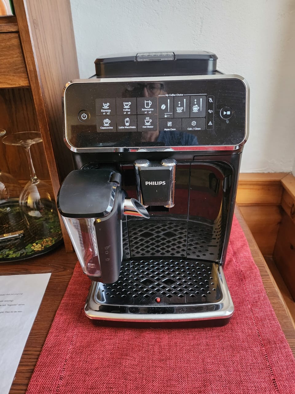 Espresso coffee machine
