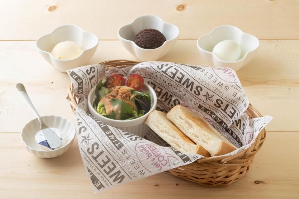 Daily Japanese breakfast for a fee