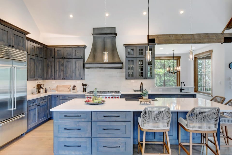 Custom Marble Kitchen Island