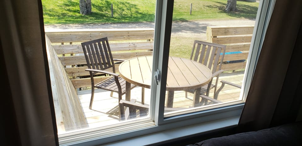 Deck from Livingroom Window