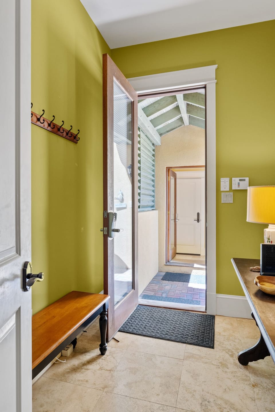 Entrance from Main House to Guest House