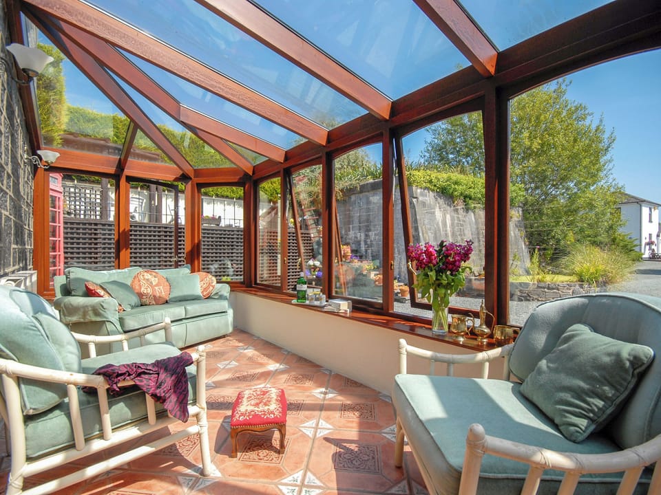 Conservatory | Trinity Lodge - Burton Ferry Holiday Cottages, Burton, nr Milford Haven