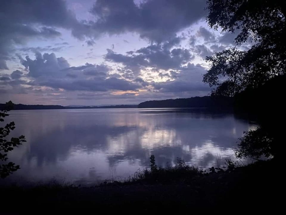 NOT AT PROPERTY: This is about 10 minutes from the Airbnb at one of my favorite spots to relax and watch the sunrise - Morris Ferry Dock - you can also fish here! 