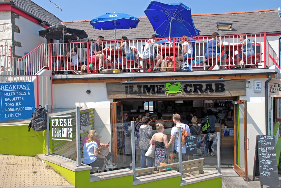 Outdoor area | Seascape, New Quay