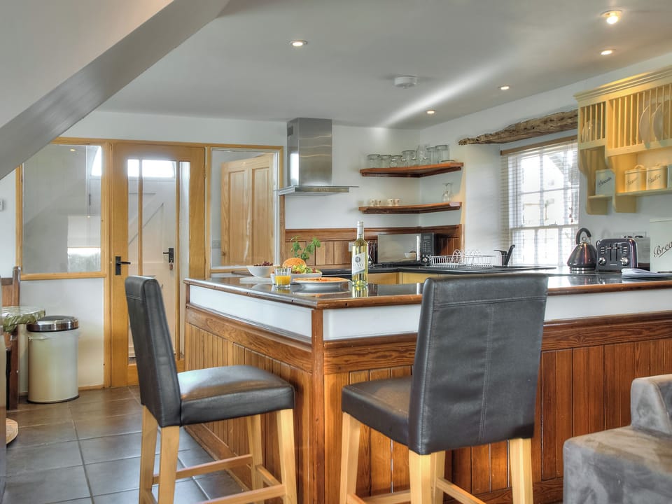 Kitchen area | Rhosson Chapel Cottage, St Justinians
