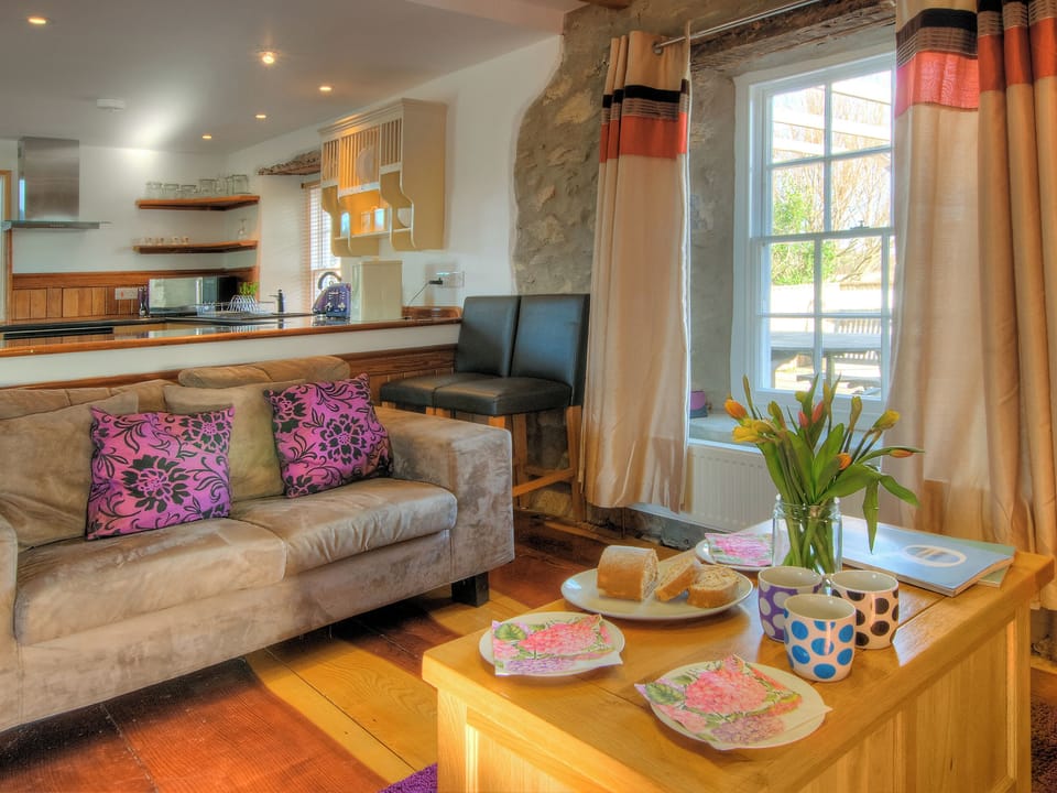 Living area | Rhosson Chapel Cottage, St Justinians