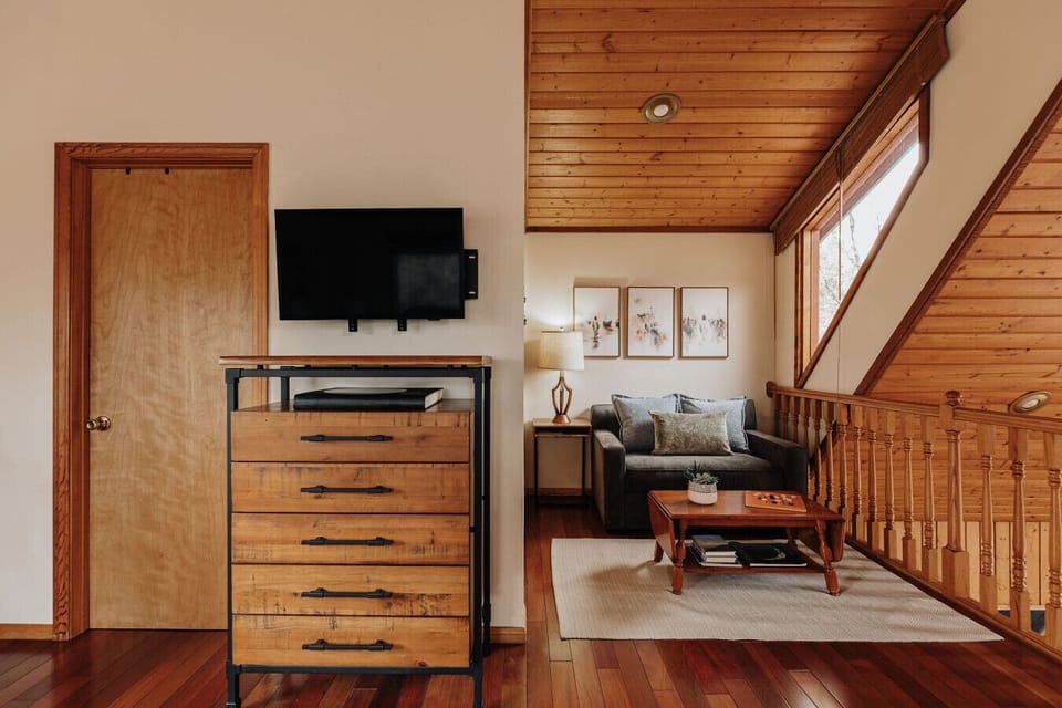 Cozy upstairs in your master suite
