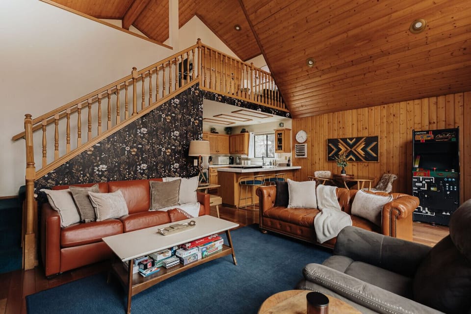 Pull out sofa, plenty of games and your time to enjoy