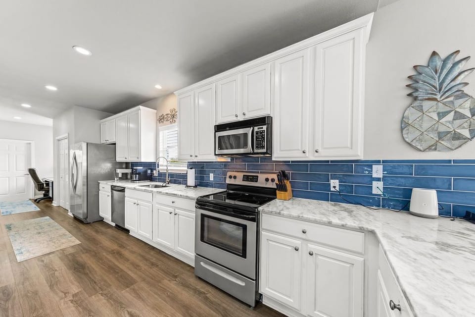 Kitchen with all the appliances you need