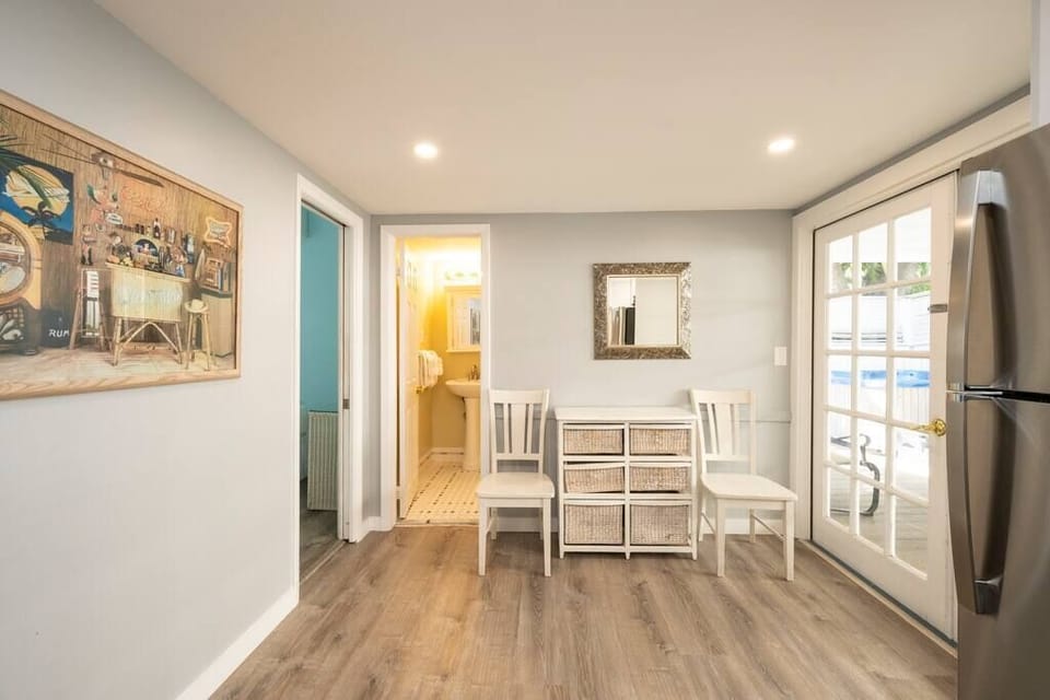 This home is equipped for 6 guests- just pack your toothbrush. 