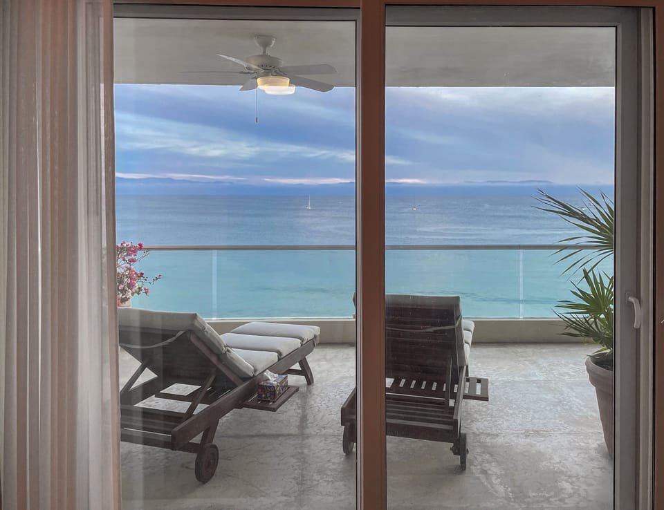 Ocean view from inside Master bedroom 2
