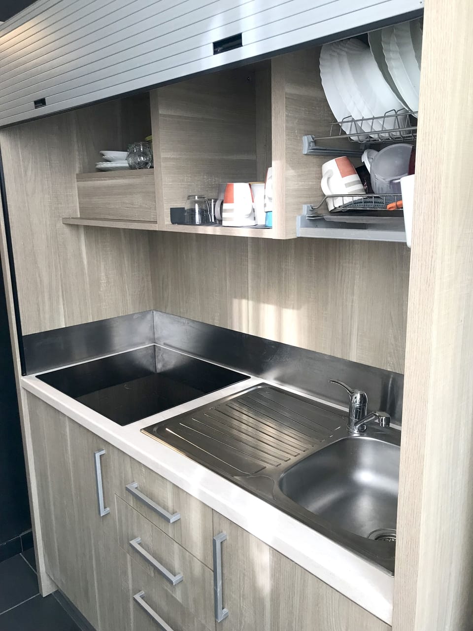 Comfort Single Room | Private kitchen | Fridge, coffee/tea maker, electric kettle
