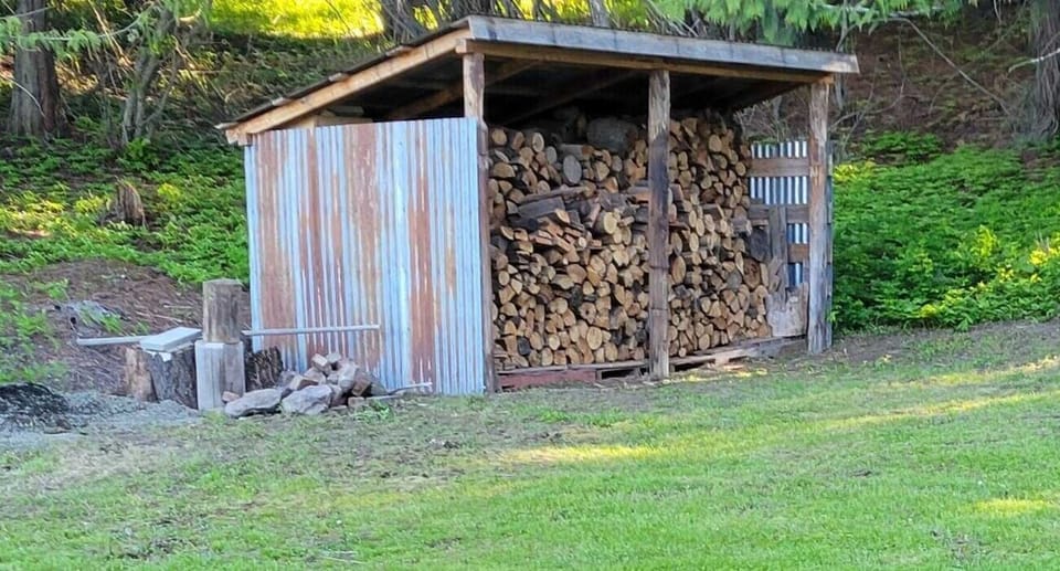 Firewood on site.