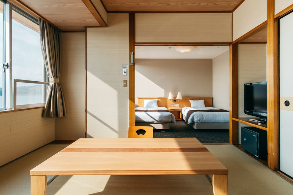 Japanese-Western style Room (With bath) Non Smoking | In-room safe, WiFi (free)