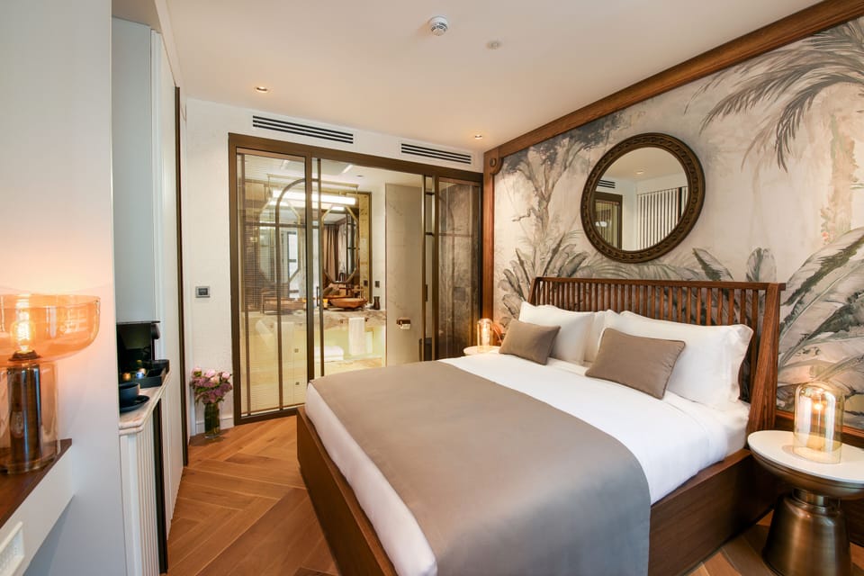 Frette Italian sheets, premium bedding, down comforters