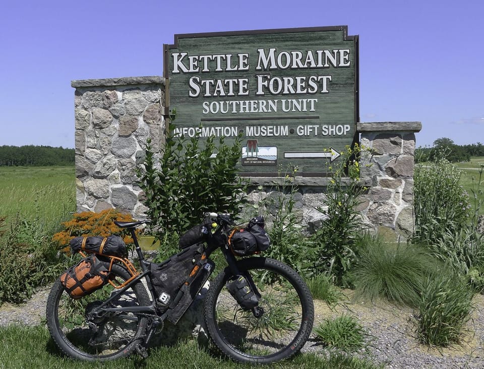 John Muhr SCENIC BIKE TRAILS just a short drive away.
