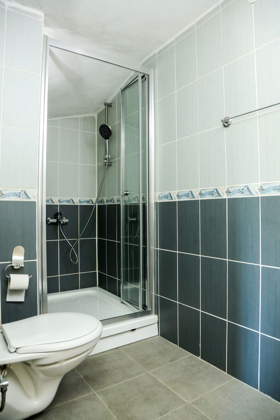 Standard Duplex | Bathroom | Shower, hair dryer, towels, soap