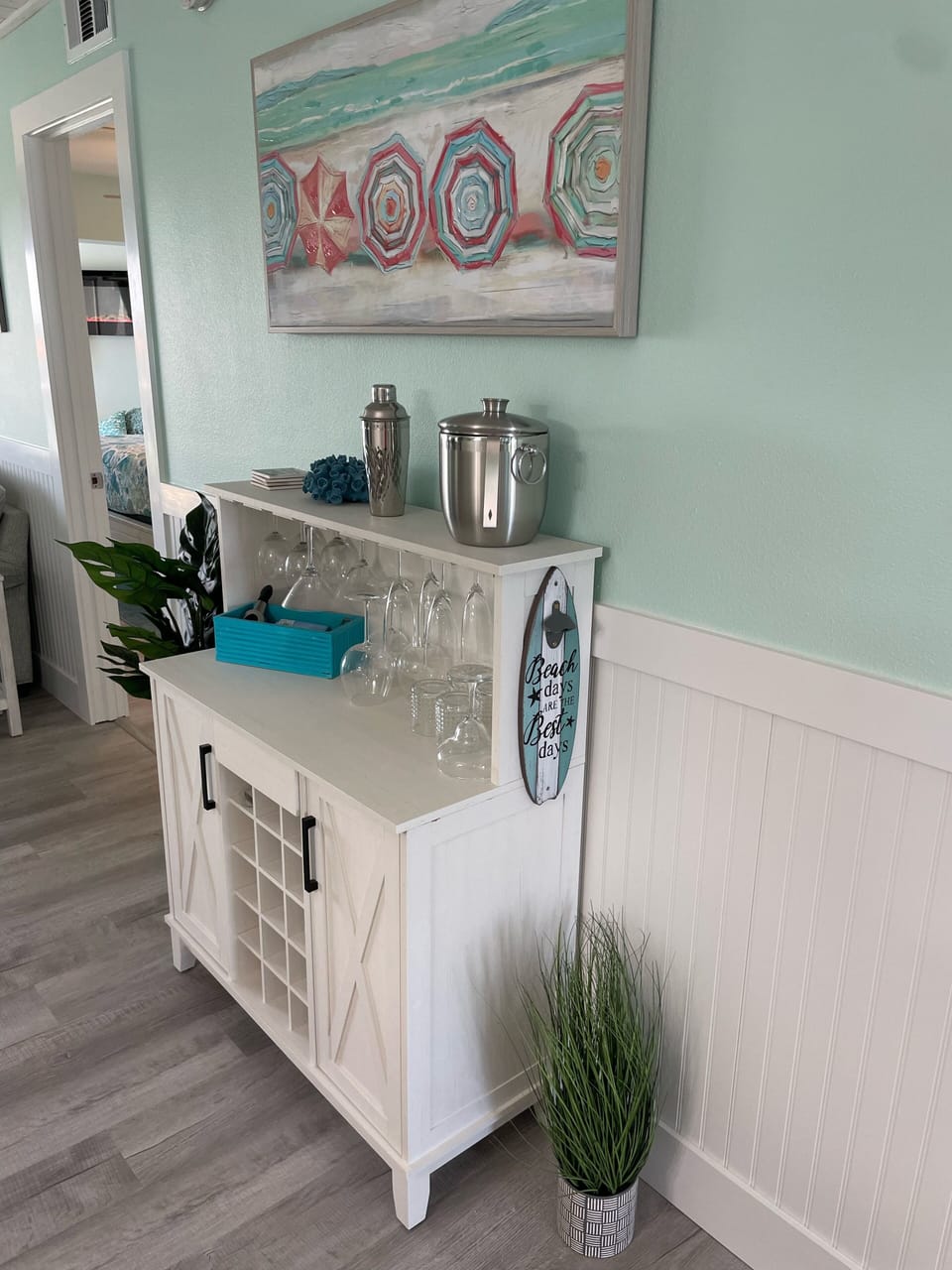 Libation station beach style