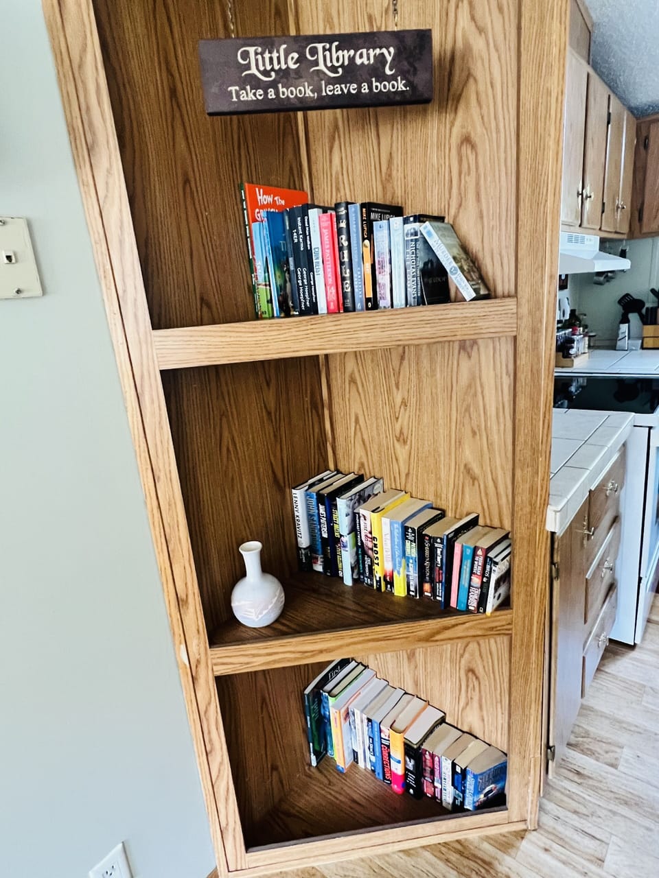 Take a book leave a book library 
