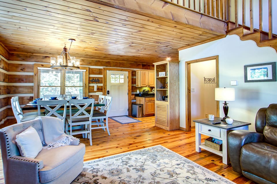Main Living Area Looking Into Dining Area