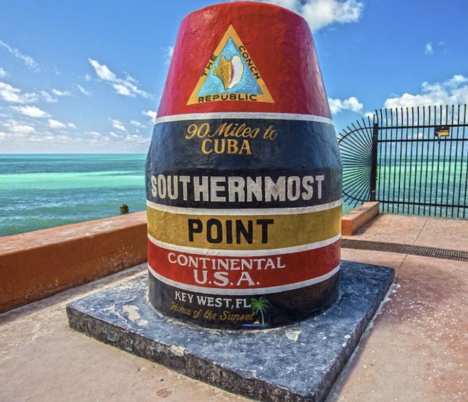 Key West just one hour drive away!