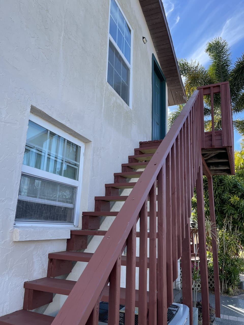 Stairway to Front door