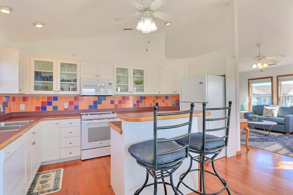 The fully-equipped Kitchen is perfect for whipping up a meal the whole family will love.