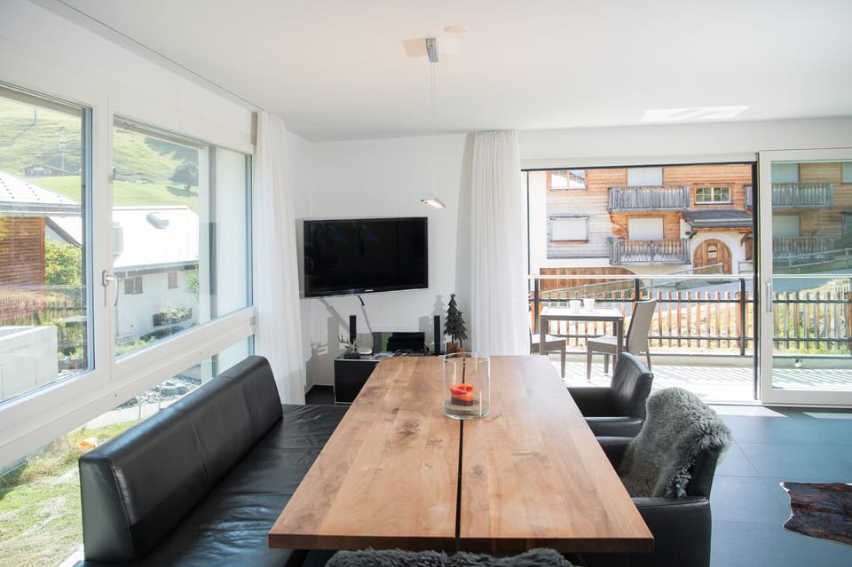 Dining room with access to the balcony