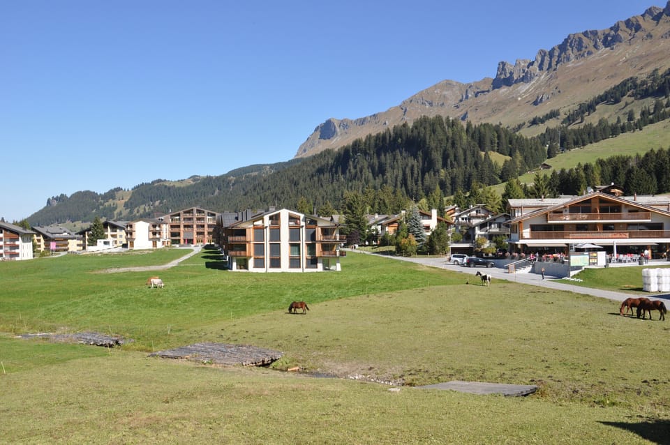 View of the Heimberg restaurant