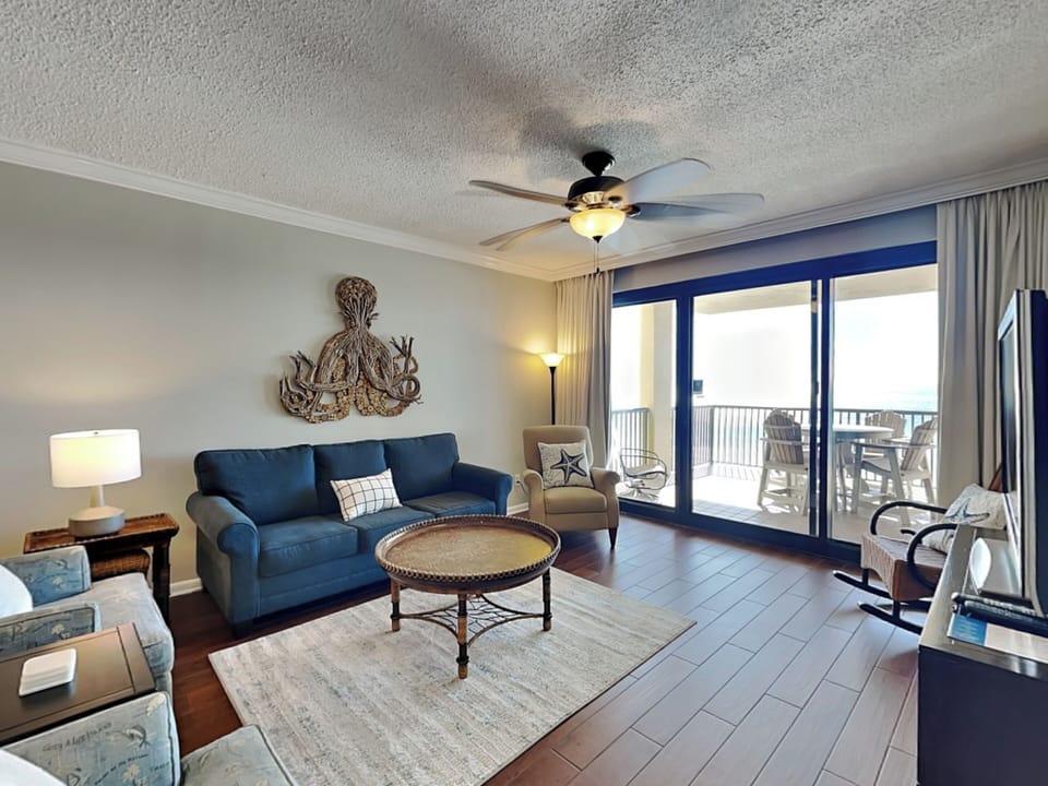 Living Area - Queen Sleeper Sofa