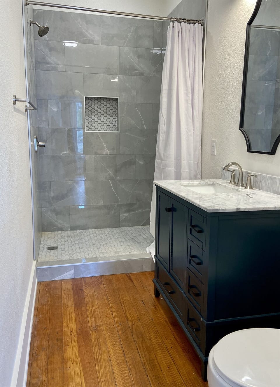 Bathroom 2 with large shower