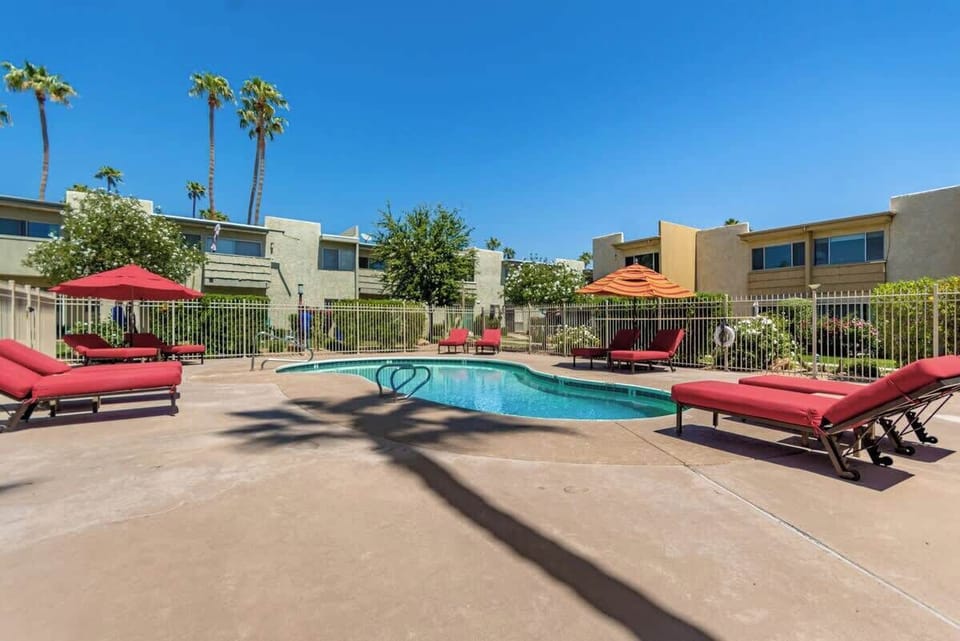 Four heated pools with one just steps away