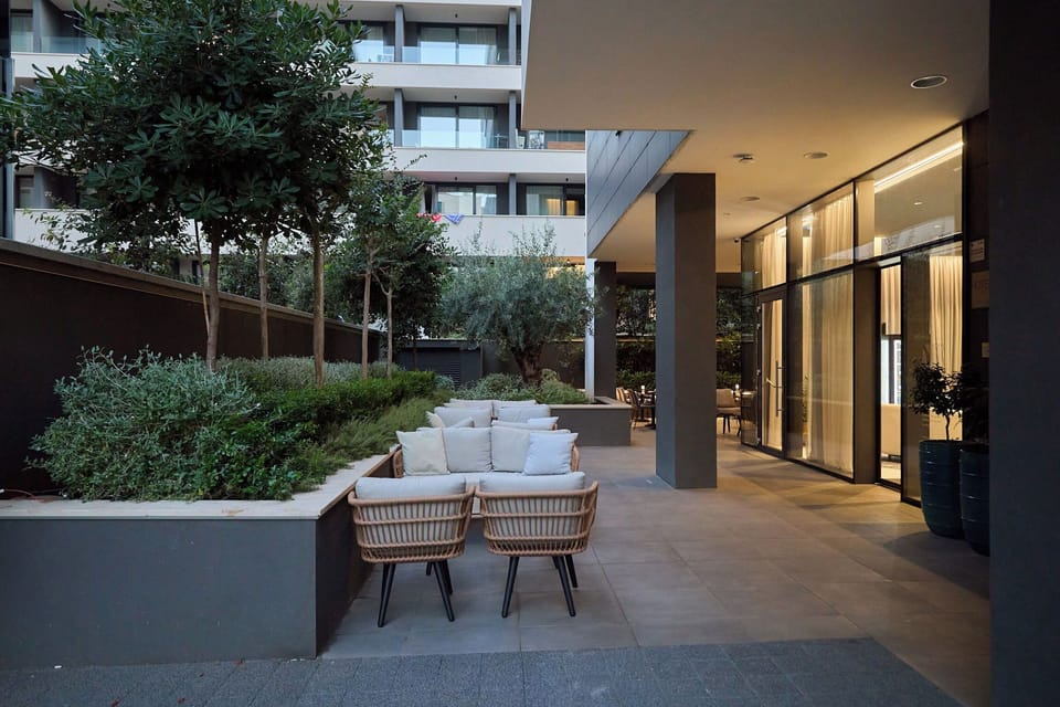 Building entrance