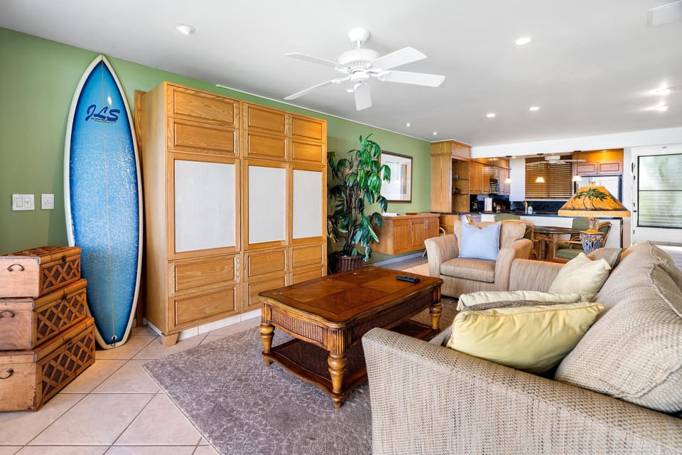 Condo, Multiple Beds (Keauhou Kona Surf & Racquet Club #4-1) | Living area