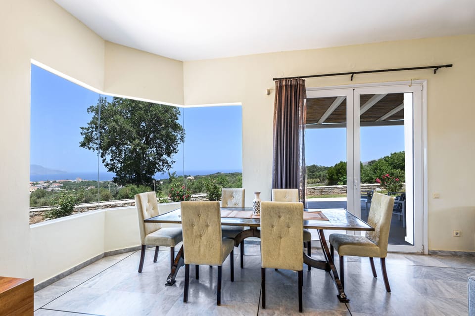 You will love the beautiful sea view from the living room!
