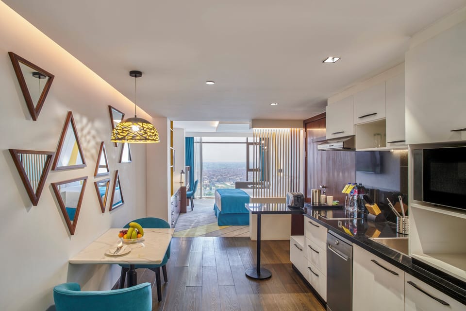 Minibar, in-room safe, blackout drapes, soundproofing