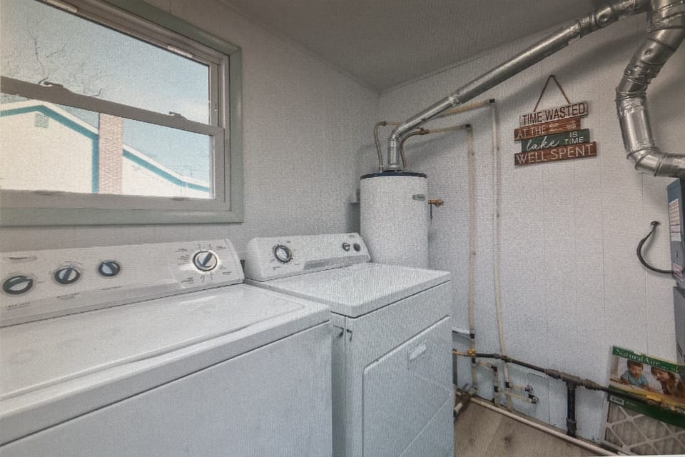Laundry in house for guests