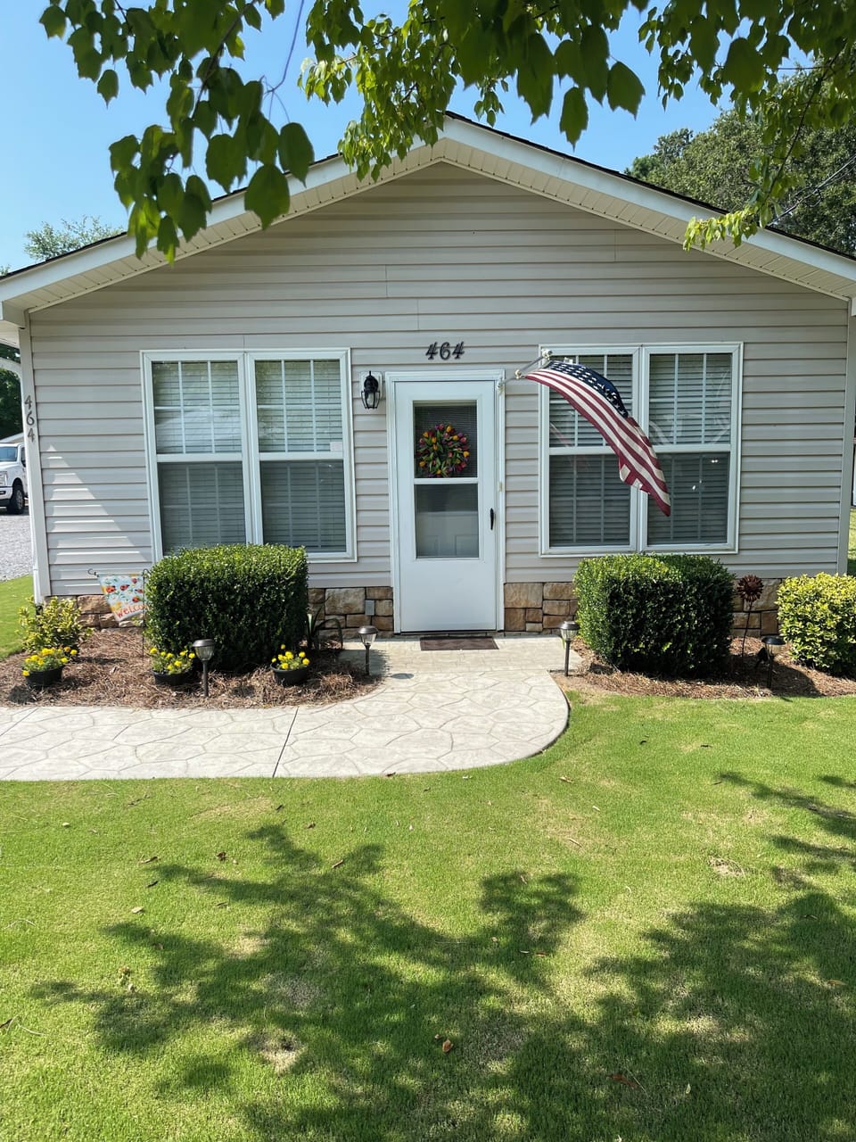 Front of house 