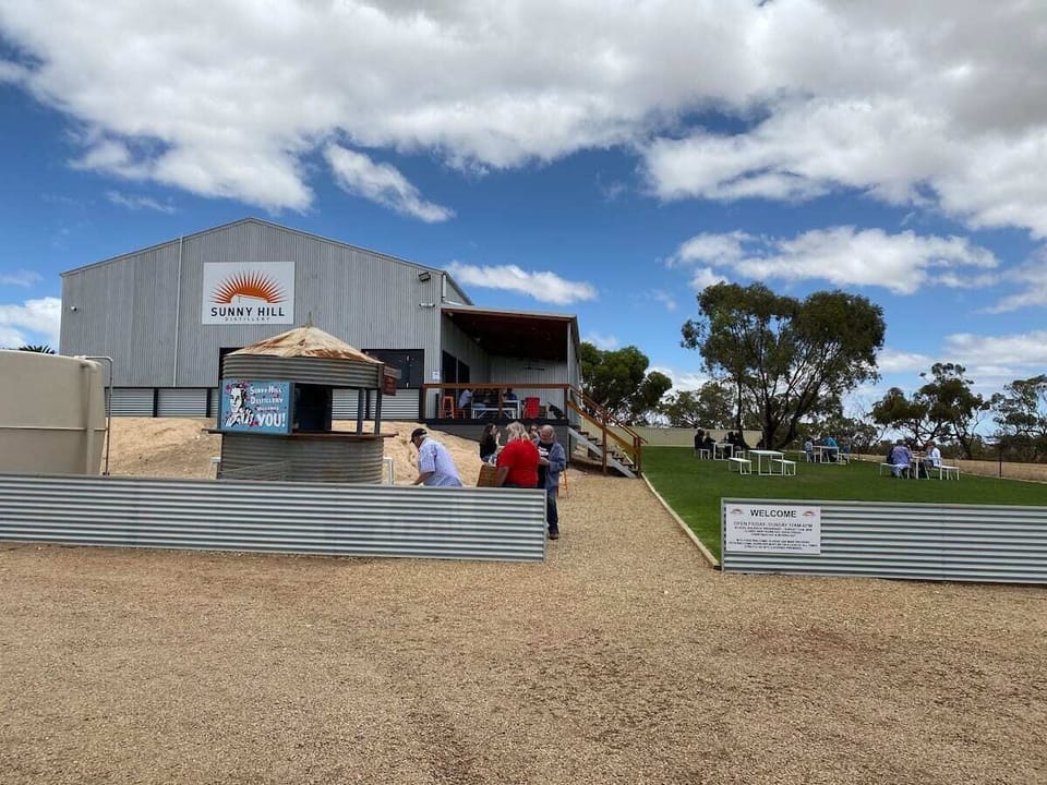 Sunny Hill Distillery is only a 20 mintue drive away