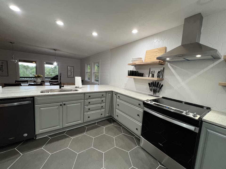 Newly renovated kitchen with brand new appliances.