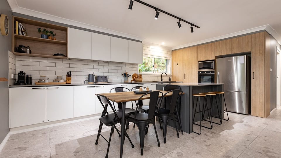 Kitchen and Dining Area
