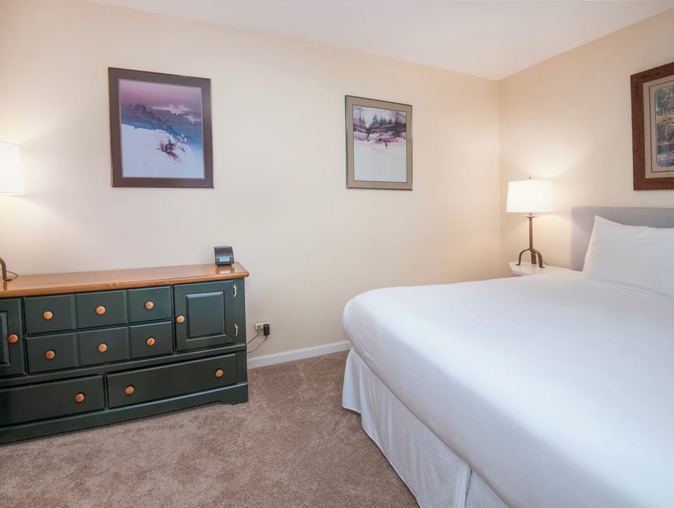 Plush Bed in the 2nd King Bedroom