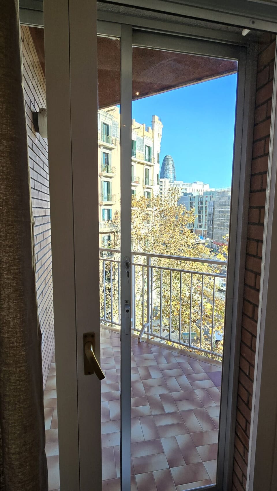 Views and terrace from master bedroom