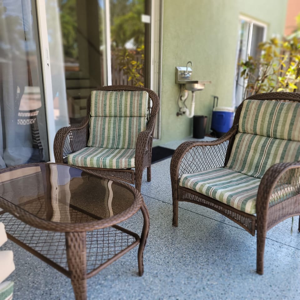 Back porch.